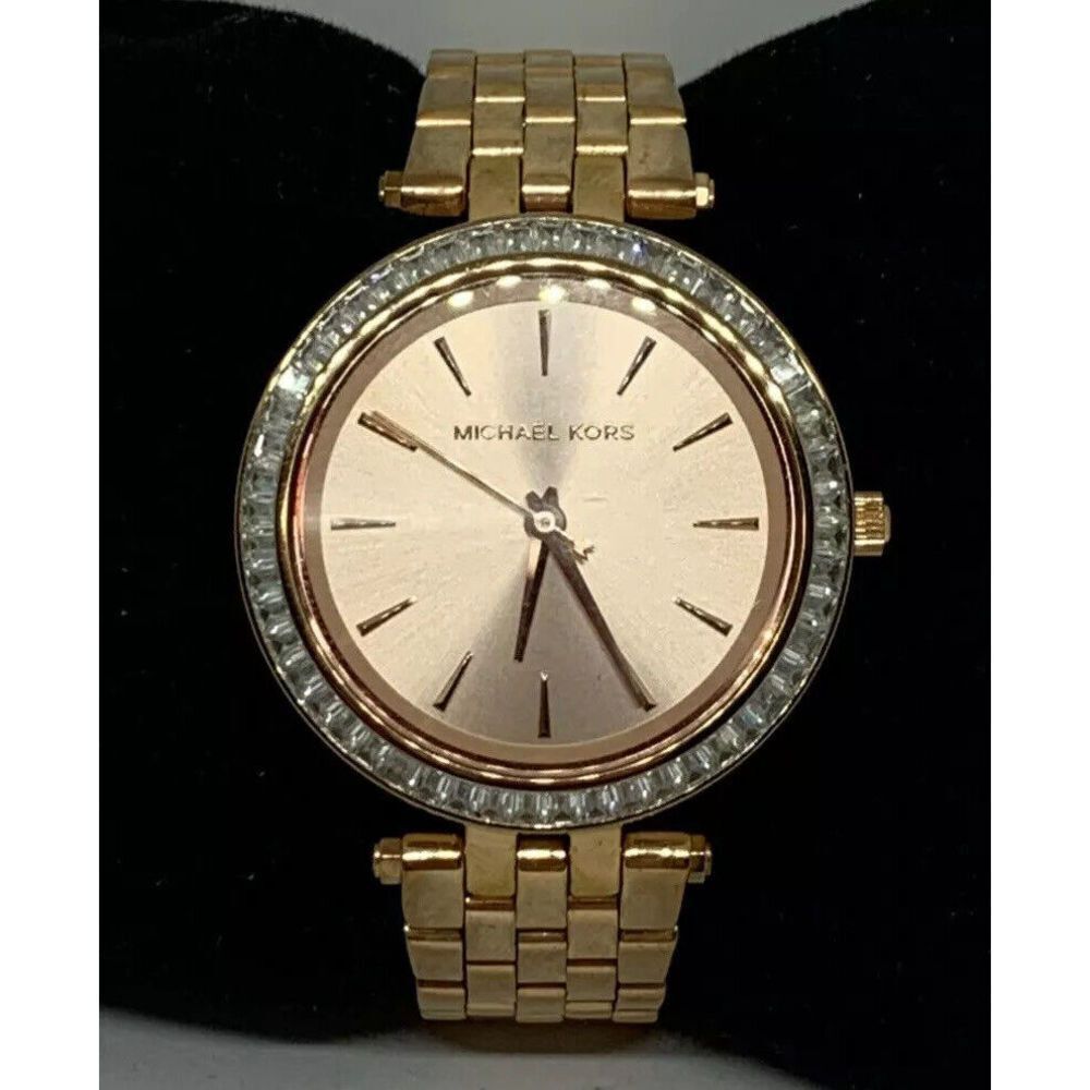 Michael Kors Mini Darci Mk3366 Women Stainless Steel Analog Dial Wrist Watch PB7